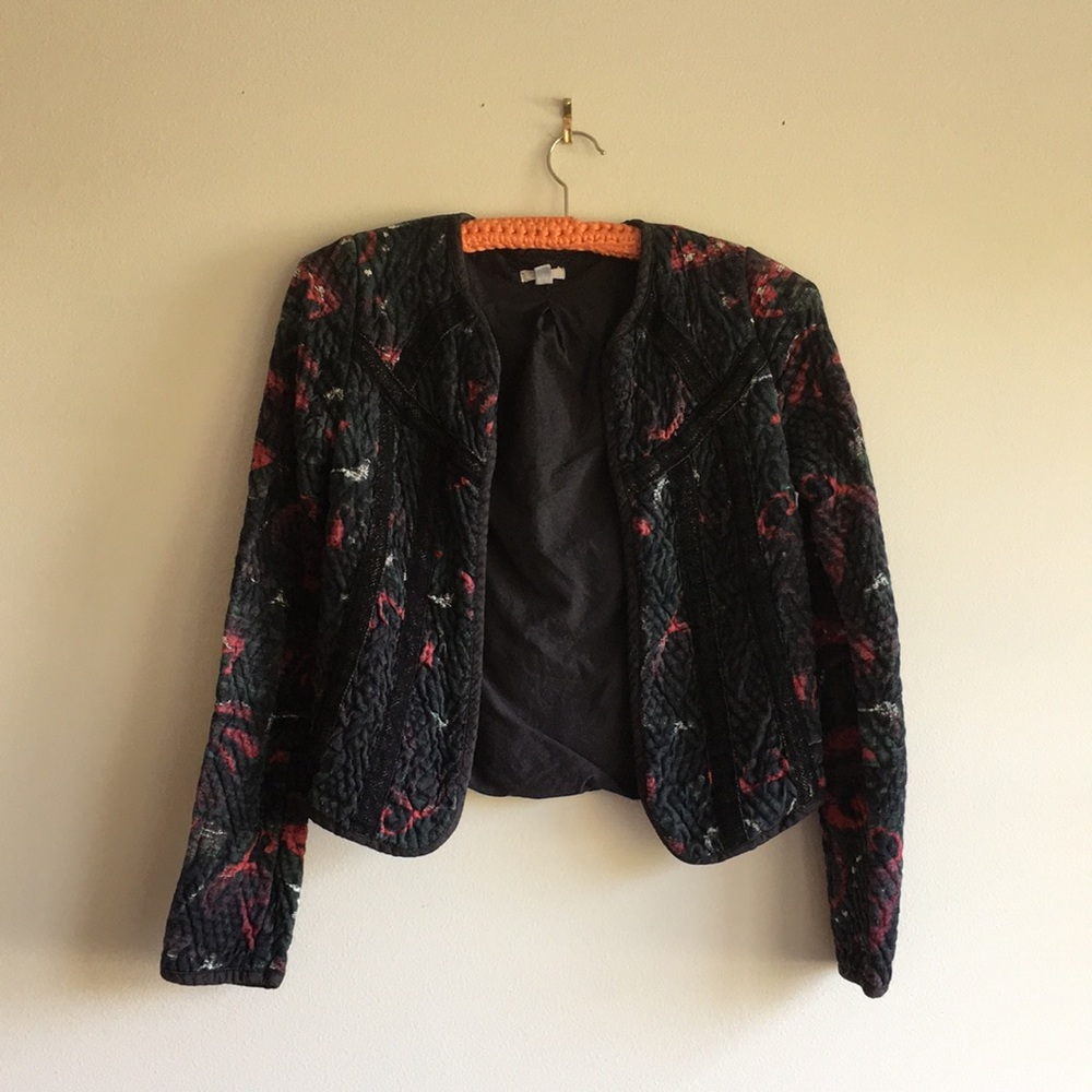 Ecoté Jacquard Quilted Jacket